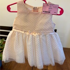 Adorable Pink and White Baby Dress